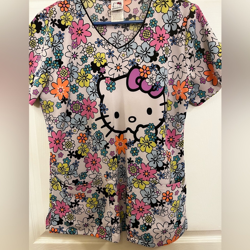 Hello Kitty Scrub Top